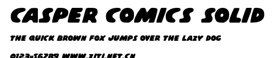 Casper Comics Solid.ttf
