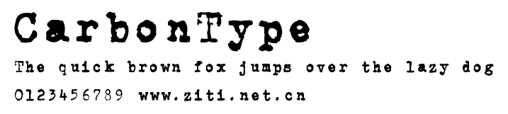 CarbonType.ttf