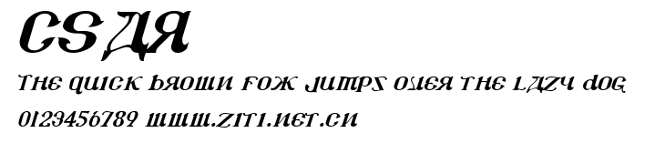CSAR .ttf