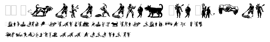 DF Primitives One Plain.otf字體轉換器圖片