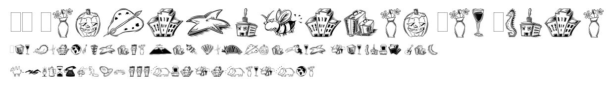 DF Inspirations One Plain.otf字體轉換器圖片