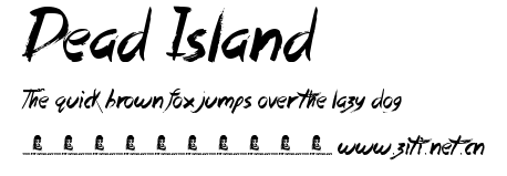 Dead Island.ttf字體轉換器圖片