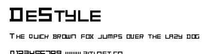 DeStyle.otf字體轉換器圖片