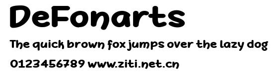 DeFonarts.otf字體轉換器圖片