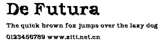 De Futura.ttf字體轉換器圖片