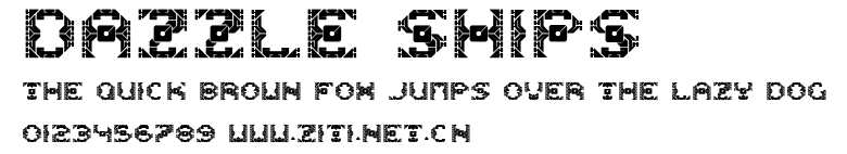 Dazzle Ships.ttf字體轉換器圖片