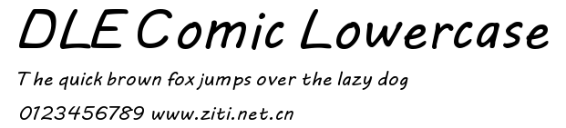 DLE Comic Lowercase.ttf
