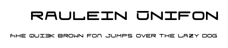 Fraulein Unifon.ttf