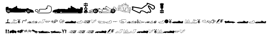 Formula 1.ttf字體轉換器圖片