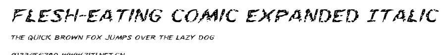 Flesh-Eating Comic Expanded Italic.ttf