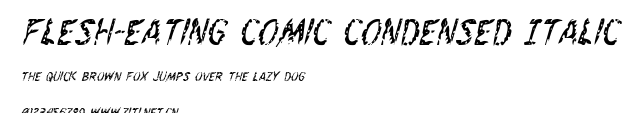 Flesh-Eating Comic Condensed Italic.ttf