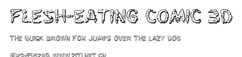 Flesh-Eating Comic 3D.ttf