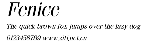 Fenice.ttf字體轉換器圖片
