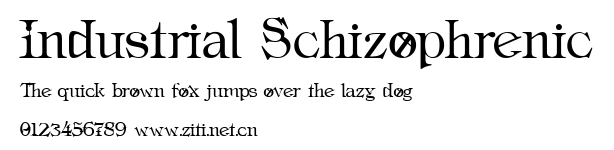 Industrial Schizophrenic.ttf
