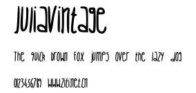 JuliaVintage.ttf