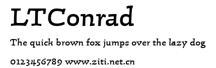 LTConrad.ttf字體轉換器圖片
