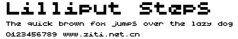 Lilliput Steps.ttf字體轉換器圖片