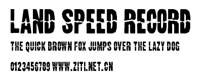 Land Speed Record.ttf