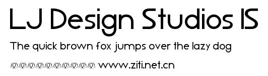 LJ Design Studios IS.ttf字體轉換器圖片