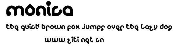 monica.ttf字體轉換器圖片