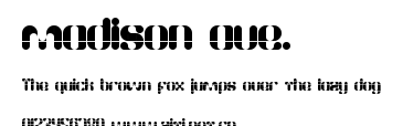 madison ave..ttf字體轉換器圖片