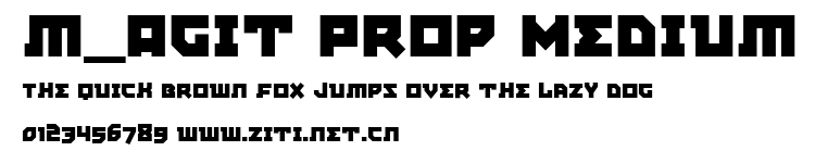 m_Agit Prop Medium.ttf字體轉換器圖片