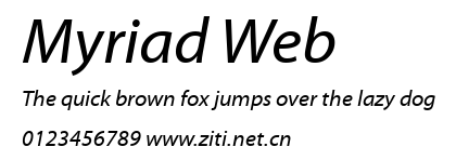 Myriad Web.ttf
