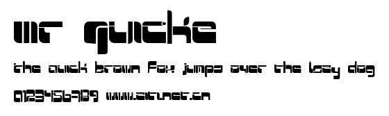 Mr Quicke.ttf字體轉換器圖片