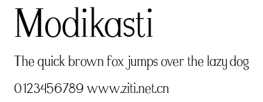 Modikasti.otf