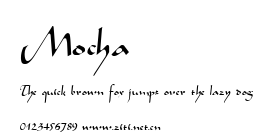 Mocha.ttf字體轉換器圖片