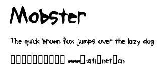 Mobster.ttf字體轉換器圖片