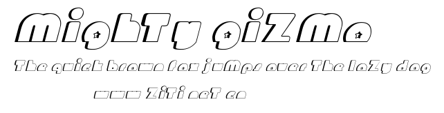 Mighty Gizmo.ttf字體轉換器圖片