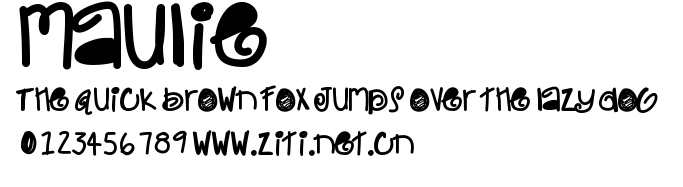 Maulie.ttf