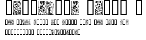 Marseille Tarot A.ttf字體轉換器圖片