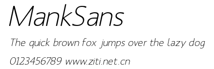 MankSans.ttf字體轉換器圖片