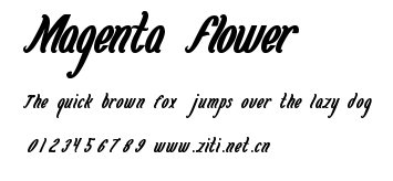 Magenta Flower.ttf