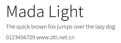 Mada Light.ttf