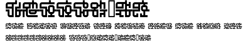 MECCHA_GO.ttf字體轉換器圖片