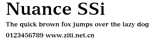 Nuance SSi.ttf字體轉換器圖片