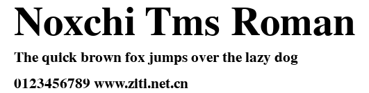 Noxchi Tms Roman.ttf