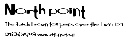 North point.ttf字體轉換器圖片