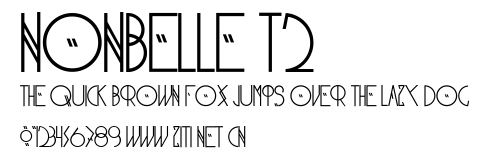 NonBelle T2.ttf