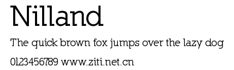 Nilland.ttf字體轉換器圖片