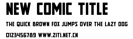 New Comic Title.ttf