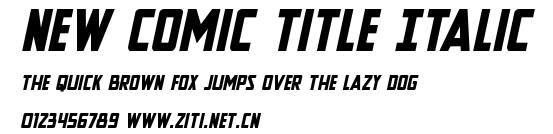 New Comic Title Italic.ttf