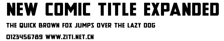 New Comic Title Expanded.ttf