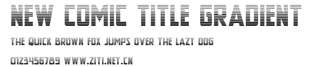 New Comic Title Gradient.ttf