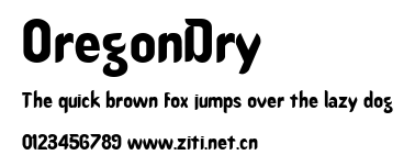 OregonDry.ttf