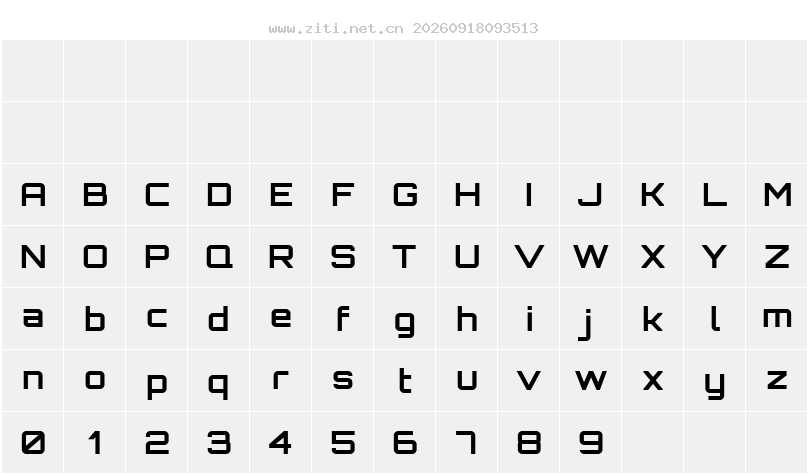 字符映射圖