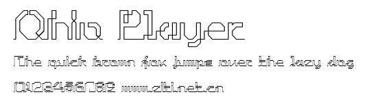 Ohio Player.ttf字體轉換器圖片